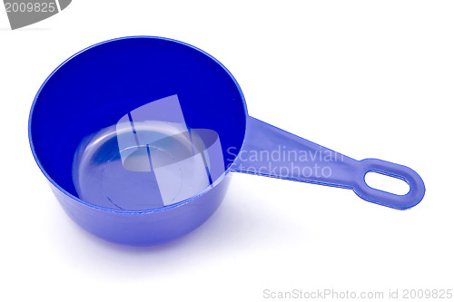 Image of Blue measuring spoon