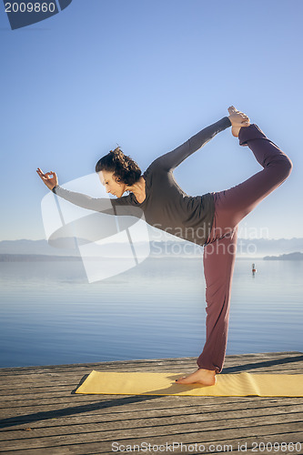 Image of yoga woman