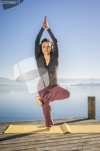 Image of yoga woman