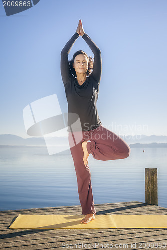 Image of yoga woman