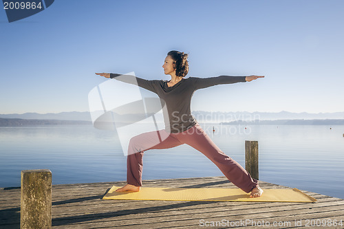 Image of yoga woman