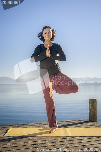 Image of yoga woman