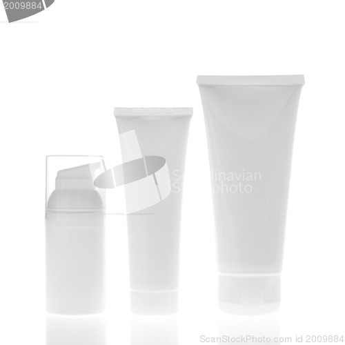 Image of cosmetic bottles