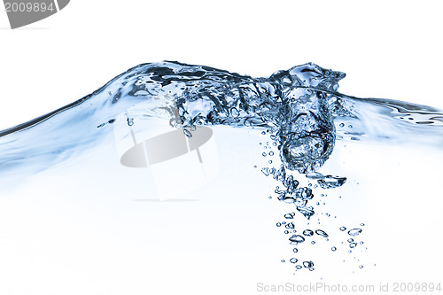 Image of water splashing