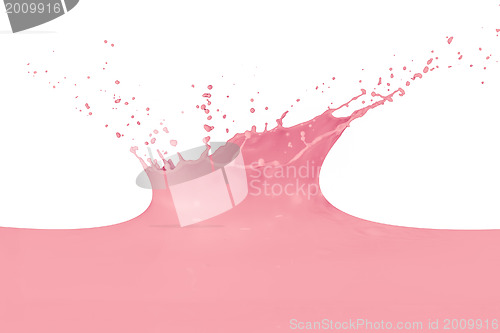 Image of splashing milk