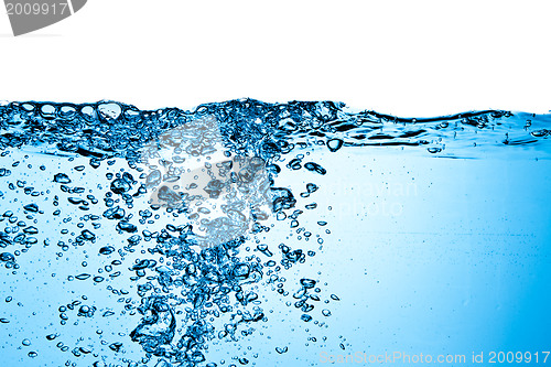 Image of bubbles in water