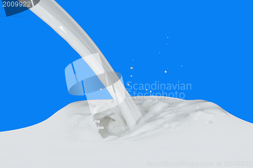 Image of milk splash