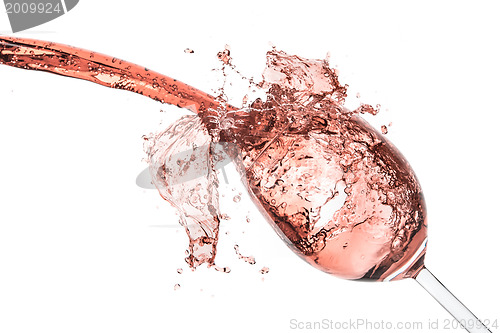 Image of rose wine