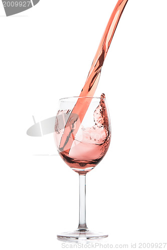 Image of rose wine