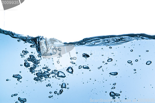 Image of water splashing