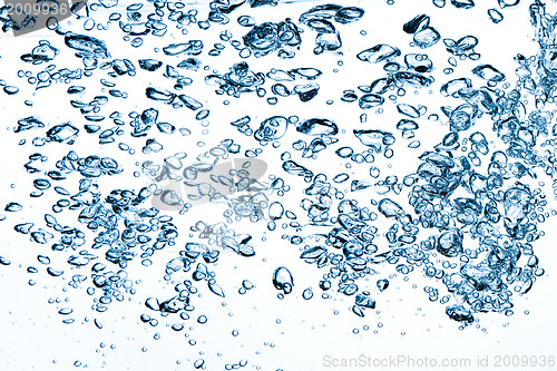 Image of bubbles in water