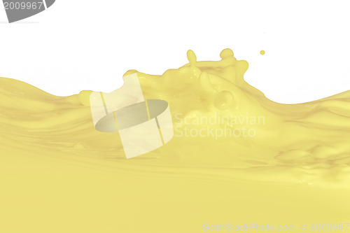 Image of splashing milk