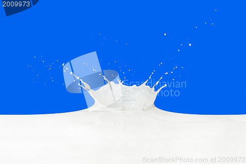 Image of milk splash