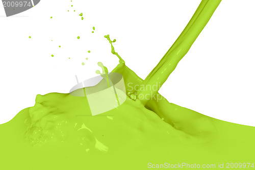 Image of splashing paint