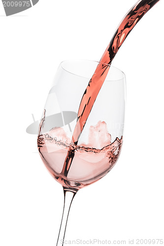 Image of rose wine