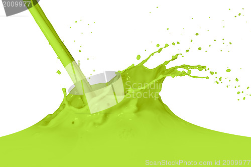 Image of splashing paint