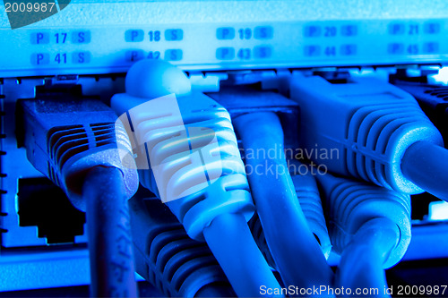 Image of network cables