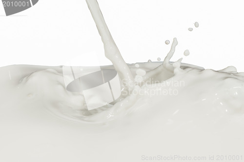 Image of milk splash