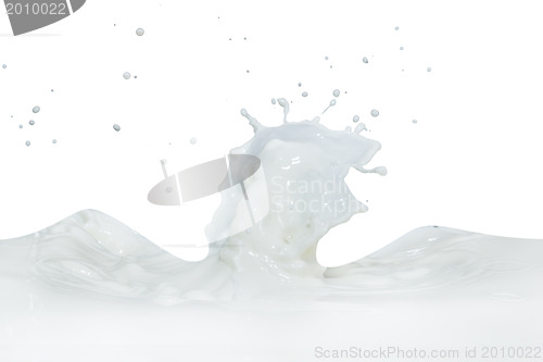 Image of milk splash