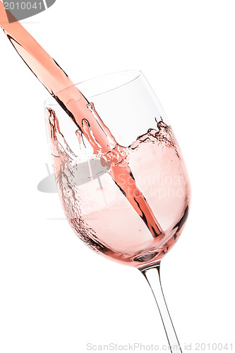 Image of rose wine