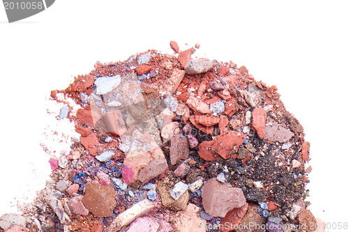 Image of crushed eyeshadows