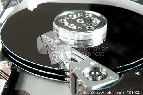 Image of computer hard drive