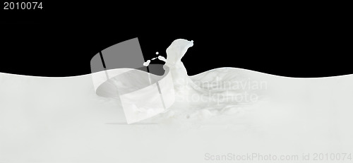 Image of milk splash