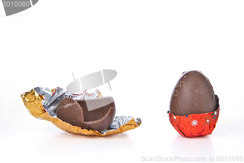 Image of chocolate easter egg