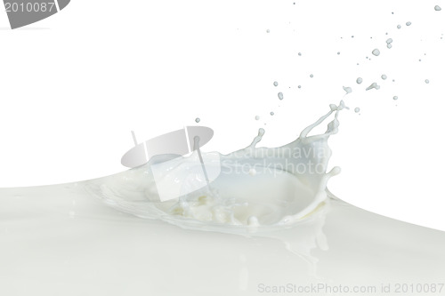 Image of milk splash