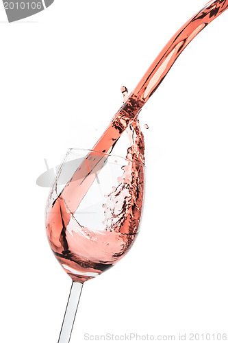 Image of rose wine