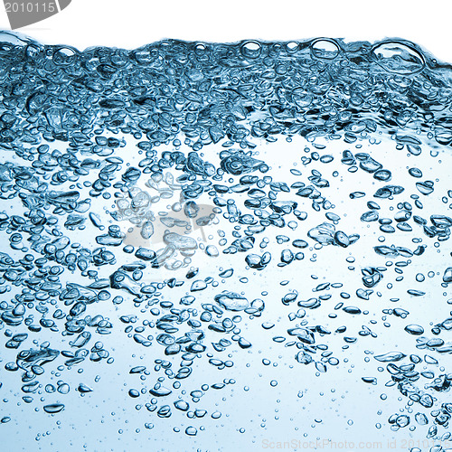 Image of bubbles in water