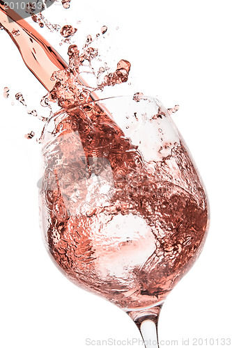 Image of rose wine