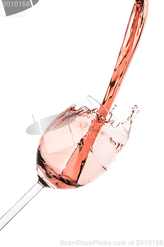 Image of rose wine