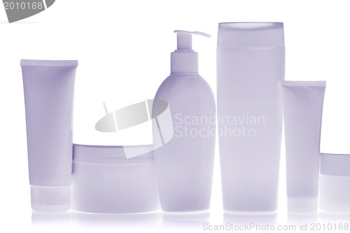 Image of cosmetic bottles