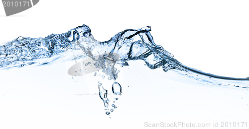 Image of water splashing