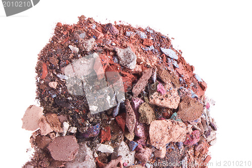 Image of crushed eyeshadows