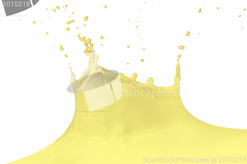 Image of splashing milk