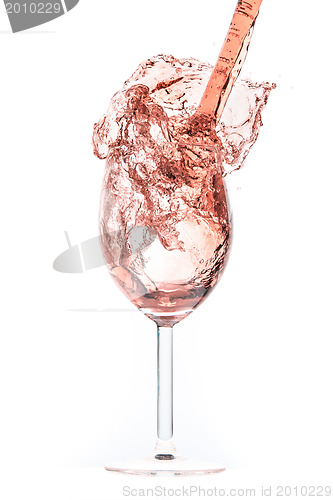 Image of rose wine