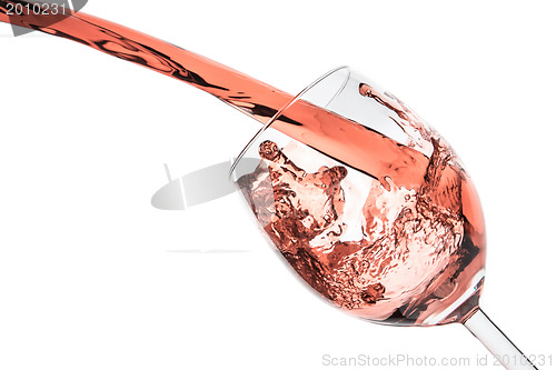 Image of rose wine