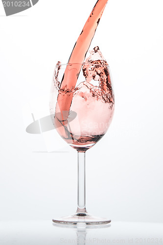 Image of rose wine