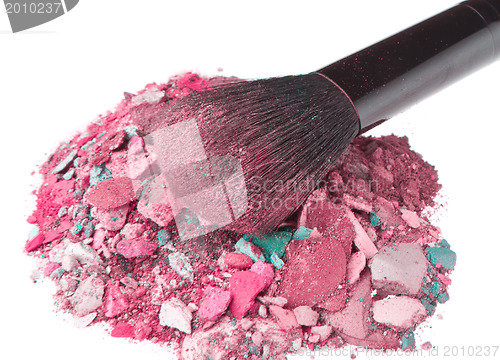 Image of crushed eyeshadows