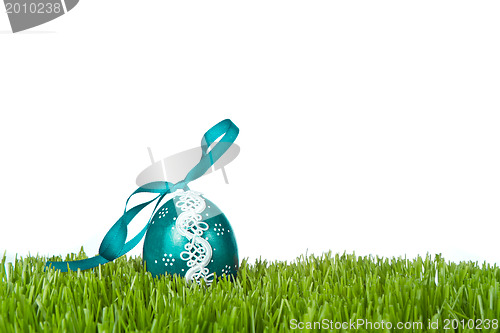 Image of easter egg in grass