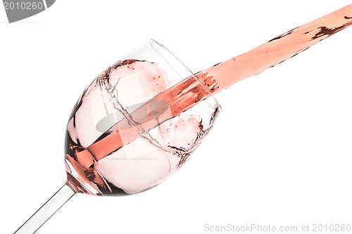 Image of rose wine