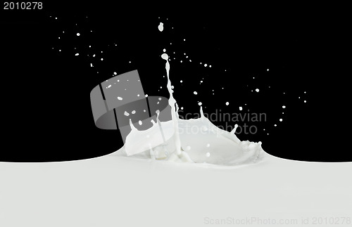 Image of milk splash