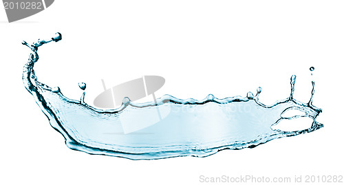 Image of water splashing
