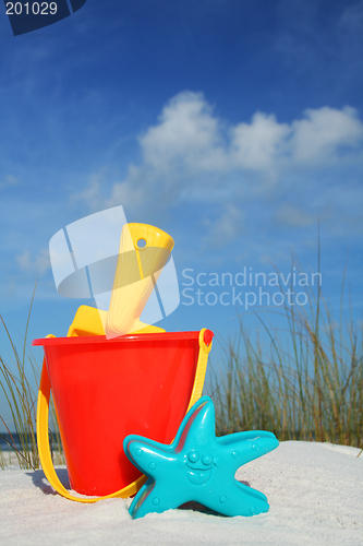 Image of Beach Bucket and Spade