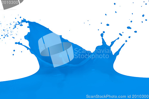 Image of splashing paint