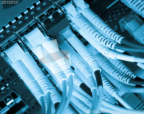 Image of network cables