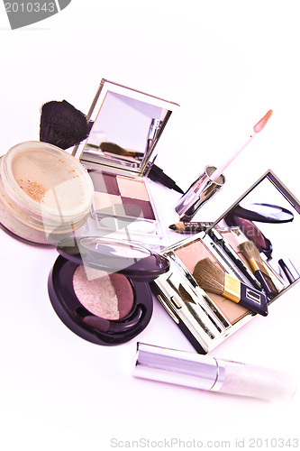 Image of makeup collection