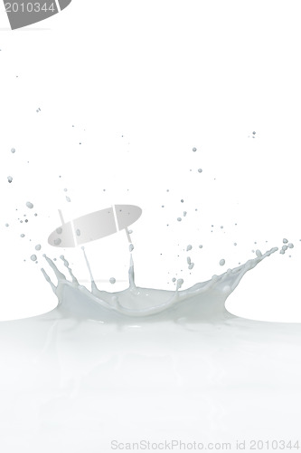 Image of milk splash